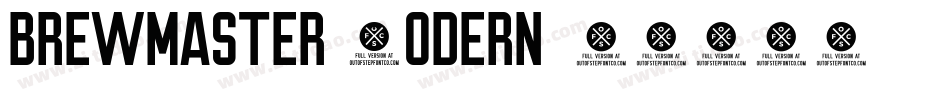 Brewmaster Modern字体转换